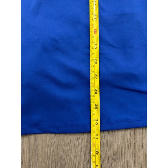 GapFit Blue Athletic Tank Dress Small Racerback Stretchy Workout Casual - Picture 4 of 7